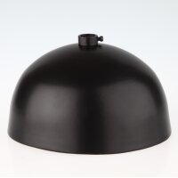 Lampen Baldachin Metall schwarz lackiert 120x62 mm...