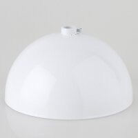 Lampen Baldachin Metall weiß lackiert 120 x62 mm...