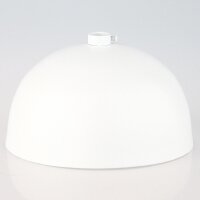 Lampen Baldachin Metall weiß lackiert 120 x62 mm...