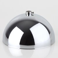 Lampen Baldachin Metall verchromt 120x62 mm große...