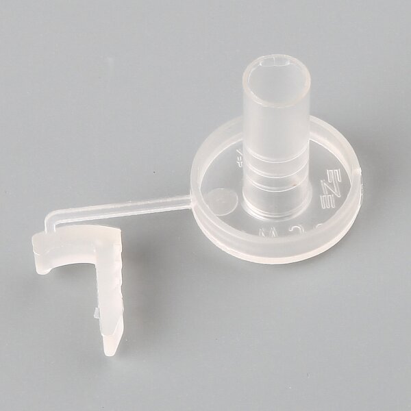 Isolierungstülle TZ14 für E14-Fassungen | Kunststoff transparent | Mit Kragen & Zugentlastung | 17,5 x 19 mm
