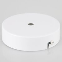 Lampen Metall Baldachin 110x28mm weiß für 1...
