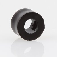 Lampen Stellring Kunststoff schwarz – 13x11 mm, 6,5...