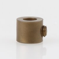 Lampen Stellring Kunststoff gold – 13x11 mm, 6,5 mm...