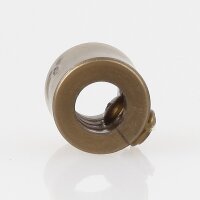 Lampen Stellring Kunststoff gold – 13x11 mm, 6,5 mm...