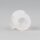 Lampen Stellring Kunststoff transparent – 13x11 mm, 6,5 mm Durchgang mit Madenschraube