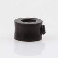 Lampen Stellring Kunststoff schwarz – 16x10 mm, 8,2...