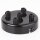 Lampen  Zier-Baldachin Metall schwarz 100x25 mm für 5 Lampenpendel mit Metall-Zugentlaster