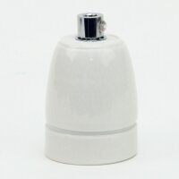 E27 Premium Porzellan-Lampenfassung glasiert, inkl....