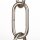 Lampen Metall-Kette 4,85 mm 24x55 | Vernickelt | Zum Aufhängen schwerer Lampen & Kronleuchter | Belastbar bis 25 kg - Meterware