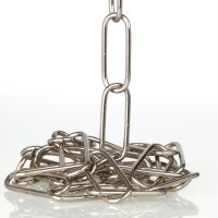 Lampen Metall-Kette 2,8 mm 16x39 | Vernickelt | Zum...