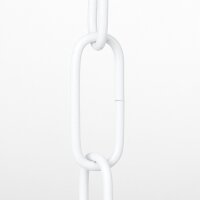 Lampen Metall-Kette 2,8 mm 16x39 | Weiß lackiert |...