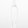 Lampen Metall-Kette 2,8 mm 16x39 | Weiß lackiert | Zum Aufhängen schwerer Lampen & Kronleuchter | Belastbar bis 12 kg - Meterware
