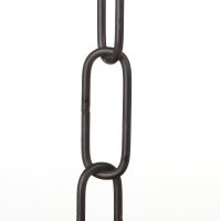 Lampen Metall-Kette 2,8 mm 16x39 | Schwarz lackiert | Zum...