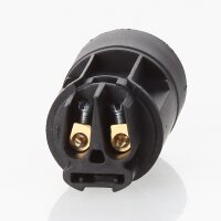 E14 Kunststoff Fassung schwarz  für Kronleuchter /...