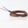 PVC-Lampenkabel braun 2-adrig 2x0,75 mm² H03VV-F – Meterware