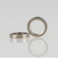 M10x1 Rundmutter – 13x2,5 mm, Metall vernickelt