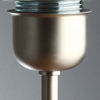 M10x1 Rundmutter – 13x2,5 mm, Metall Nickel matt /...