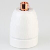 E27 Premium Porzellan Lampenfassung mit...