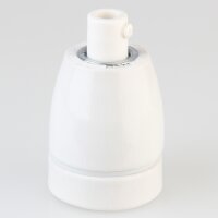 E27 Premium Porzellan Lampenfassung mit...