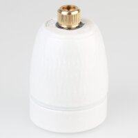 E27 Premium Porzellan Lampenfassung mit...