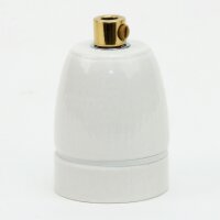 E27 Premium Porzellan-Lampenfassung glasiert, inkl....