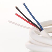 100 Meter Klingeldraht / Klingelleitung YR 4x0,8 mm²...