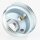 E27 Premium Metall-Lampenfassung verchromt ohne Außengewinde mit Zugentlaster aus Metall verchromt
