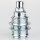 E14 Metall-Lampenfassung Premium verchromt mit Schraubringen und Zugentlaster, M10x1 IG