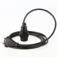 PVC Lampenpendel E14 mit Bakelit-Fassung...