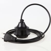 PVC Lampenpendel E27 mit Bakelit Dach-Fassung und...