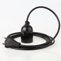 PVC Lampenpendel E27 mit Bakelit Gewindemantel-Fassung,...