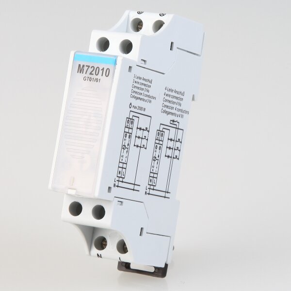 Treppenlicht-Zeitschalter M72010 elektronisch 230V/16A – 0,5 bis 12 Min.
