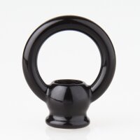 Ringnippel Metall schwarz M10x1 Innengewinde –...
