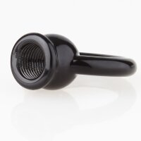 Ringnippel Metall schwarz M10x1 Innengewinde –...