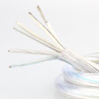 PVC-Lampenkabel transparent 5-adrig 5x0,75 mm² mit...