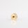 Lampen Abschlussknopf M4 Innengewinde 10x5 mm Messing roh