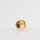 Lampen Abschlussknopf M10x1 Innengewinde 12x6mm Messing roh