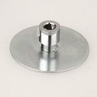 Unterlegscheibe 50x10,5x1,25 mm – Metall, verzinkt (für M10 Gewinderohr)