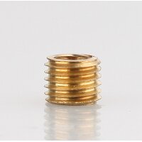M8x1 AG auf M6 IG Reduzier Gewinde-Adapter | Länge 6...