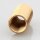 M13x1 AG auf M10x1 IG Reduzier Gewinde-Adapter | Länge 30 mm | Messing roh