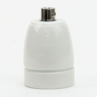 E27 Premium Porzellan-Lampenfassung glasiert, inkl....