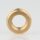 3/8" AG auf M10x1 IG Reduzier Gewinde-Adapter | Länge 7 mm | Messing roh