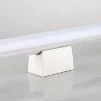 S14d Sockel-Fassung Kunststoff weiß – für 230V Linestra Linienlampen – inkl. Befestigungsmaterial
