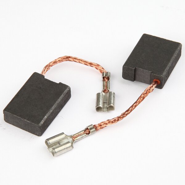 Kohlebürsten für Bohrmaschine – 7×17×22,7 mm, mit 4,8-mm AMP-Kontakt (1 Paar)