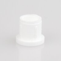 Abschluss-Stopfen weiß für Rohr Ø 13 mm