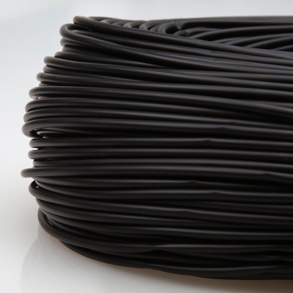 PVC Isolierschlauch 3,5 mm Innendurchmesser – schwarz – Meterware