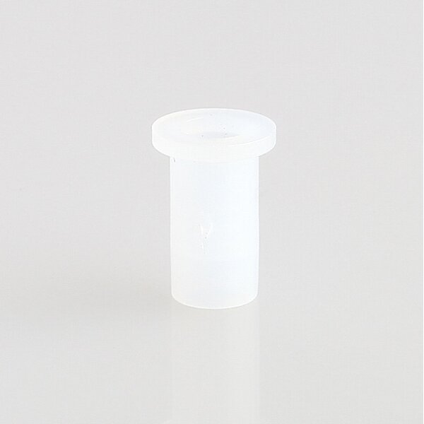 Kabeldurchführungstülle Ø 7 mm | Weich-PVC transparent | Für Lochbohrung 5 mm | Durchgang 4 mm