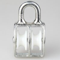 Doppelte Umlenkrolle / Blockseilrolle 20 mm aus...