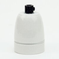 E27 Premium Porzellan-Lampenfassung glasiert, inkl....